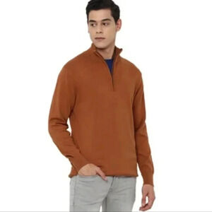 {Eddie Bauer} Men's Signature Fleece Lined 1/4-Zip - Size XL